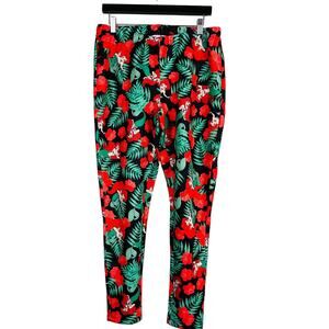 Disney Little Mermaid Leggings Black Red Green - 1
